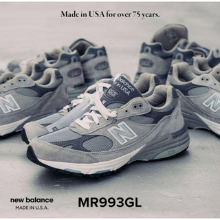 ニューバランス(New Balance)のNew Balance MR993GL Gray ニューバランス 28cm(スニーカー)