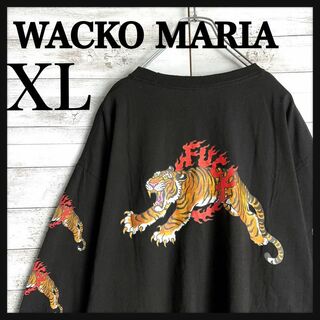 ワコマリア(WACKO MARIA)の9656【希少XLサイズ】ワコマリア×ティムリーハイ☆バックプリントtシャツ美品(Tシャツ/カットソー(七分/長袖))