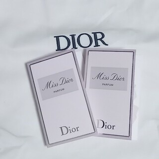 ディオール(Dior)の【サンプル】DIOR ミスディオール パルファン 1mL×2(サンプル/トライアルキット)