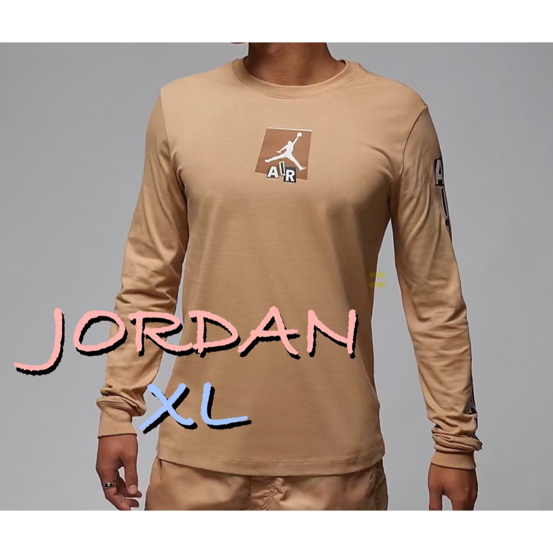 NIKE(ナイキ)のNIKE JORDAN Tシャツ ロンT ナイキ ジョーダン ロンティー XL メンズのトップス(Tシャツ/カットソー(七分/長袖))の商品写真