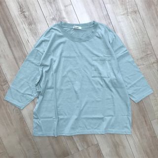 シマムラ(しまむら)のシンプル 無地5-7部袖ロンT   トップス(Tシャツ(長袖/七分))