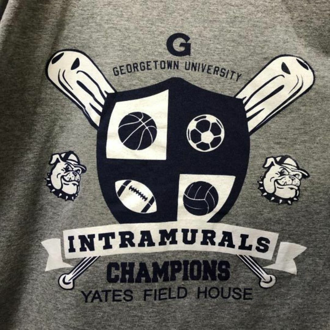 INTRAMURALS ブルドッグ USA輸入 オーバー Tシャツ メンズのトップス(Tシャツ/カットソー(半袖/袖なし))の商品写真