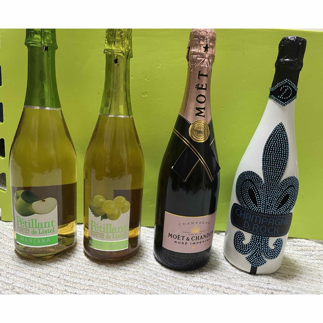 MOËT & CHANDON(モエエシャンドン)のモエ・エ・シャンドン ロゼ⭐️D.ROCK グラシア ルミナス 食品/飲料/酒の酒(シャンパン/スパークリングワイン)の商品写真