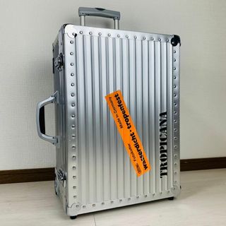 リモワ(RIMOWA)の美品 廃盤 青ロゴ リモワ トロピカーナ 40L 2輪 カメラキャリーケース(トラベルバッグ/スーツケース)