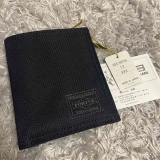 新品タグ付　PORTER DIL WALLET  二つ折り財布 ブラック ディル