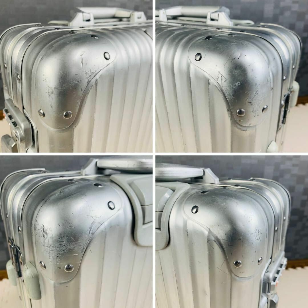 RIMOWA(リモワ)の廃盤 リモワ トパーズ 32L 機内持ち込み 4輪 TSAロック キャビン 銀色 メンズのバッグ(トラベルバッグ/スーツケース)の商品写真
