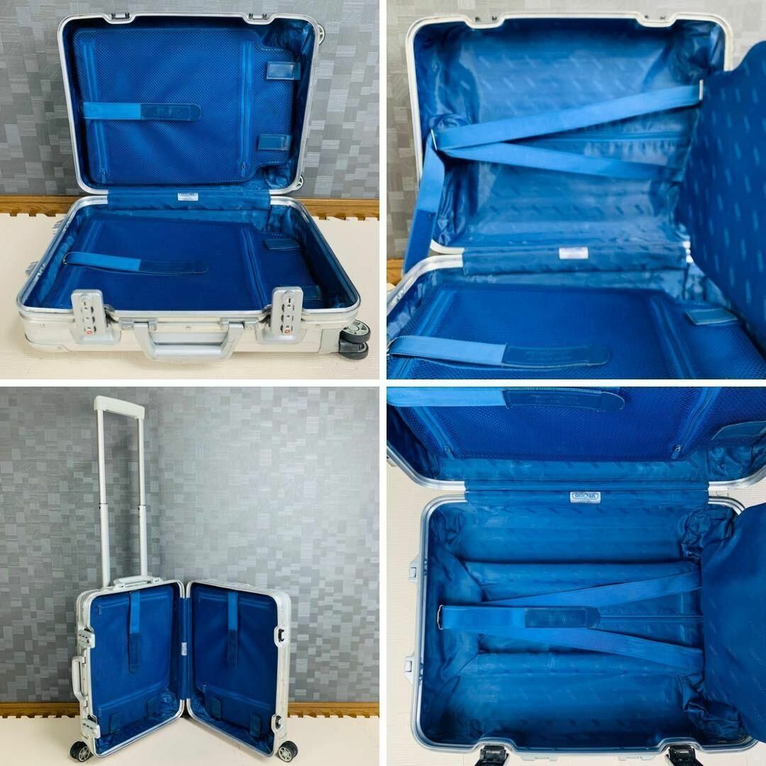 RIMOWA(リモワ)の廃盤 リモワ トパーズ 32L 機内持ち込み 4輪 TSAロック キャビン 銀色 メンズのバッグ(トラベルバッグ/スーツケース)の商品写真