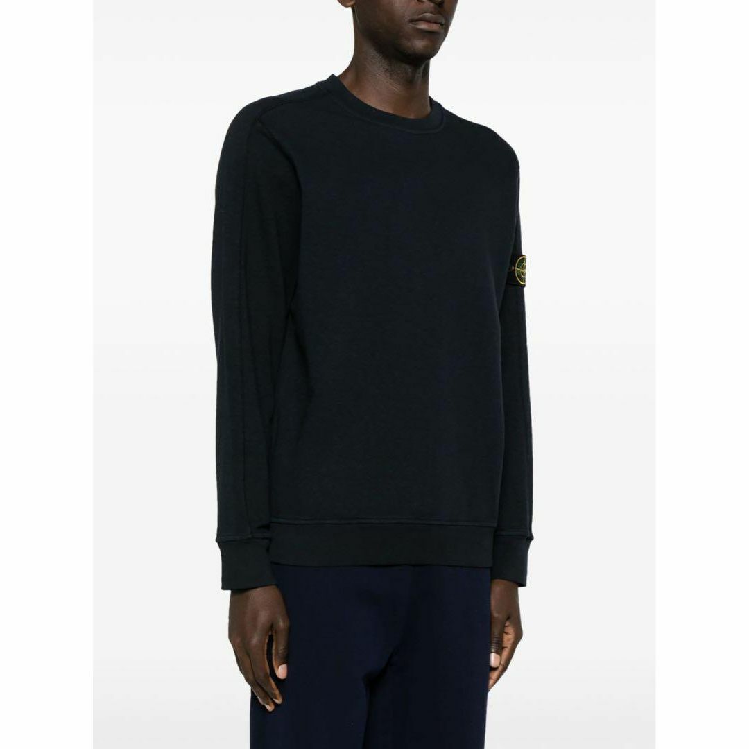 STONE ISLAND(ストーンアイランド)のストーンアイランド クルーネック スウェット ネイビー Mサイズ 66060 メンズのトップス(スウェット)の商品写真