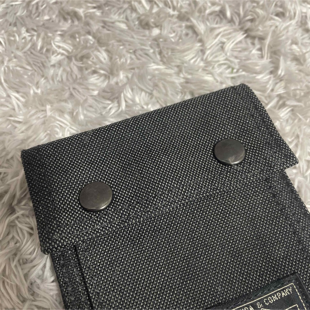 PORTER(ポーター)の極美品　PORTER ポーター SMOKY スモーキー 縦型折り財布 吉田カバン メンズのファッション小物(折り財布)の商品写真