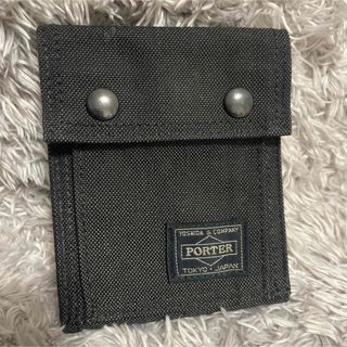 ポーター(PORTER)の極美品　PORTER ポーター SMOKY スモーキー 縦型折り財布 吉田カバン(折り財布)