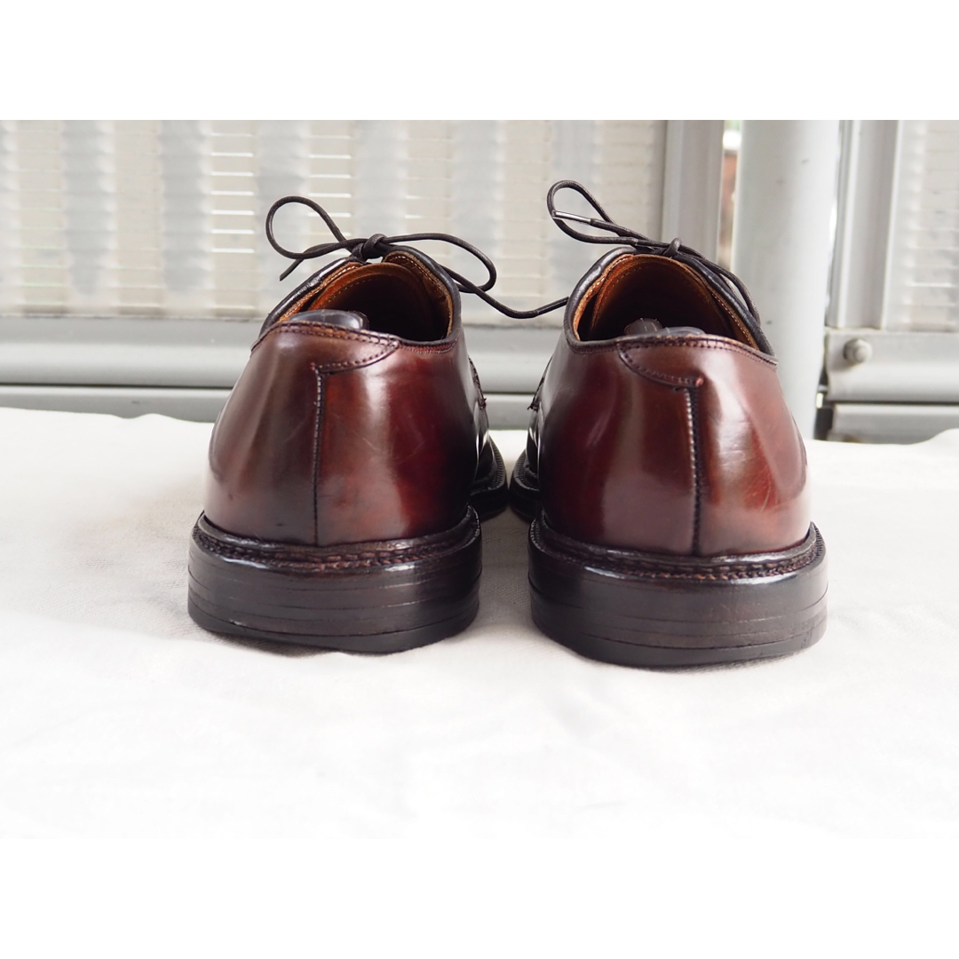 Alden(オールデン)の90s Alden 990 Cordovan Plain Toe Blucher メンズの靴/シューズ(ドレス/ビジネス)の商品写真