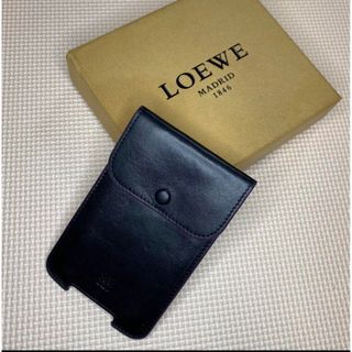 LOEWE - LOEWE ケータイケース レザー エンブレム入り