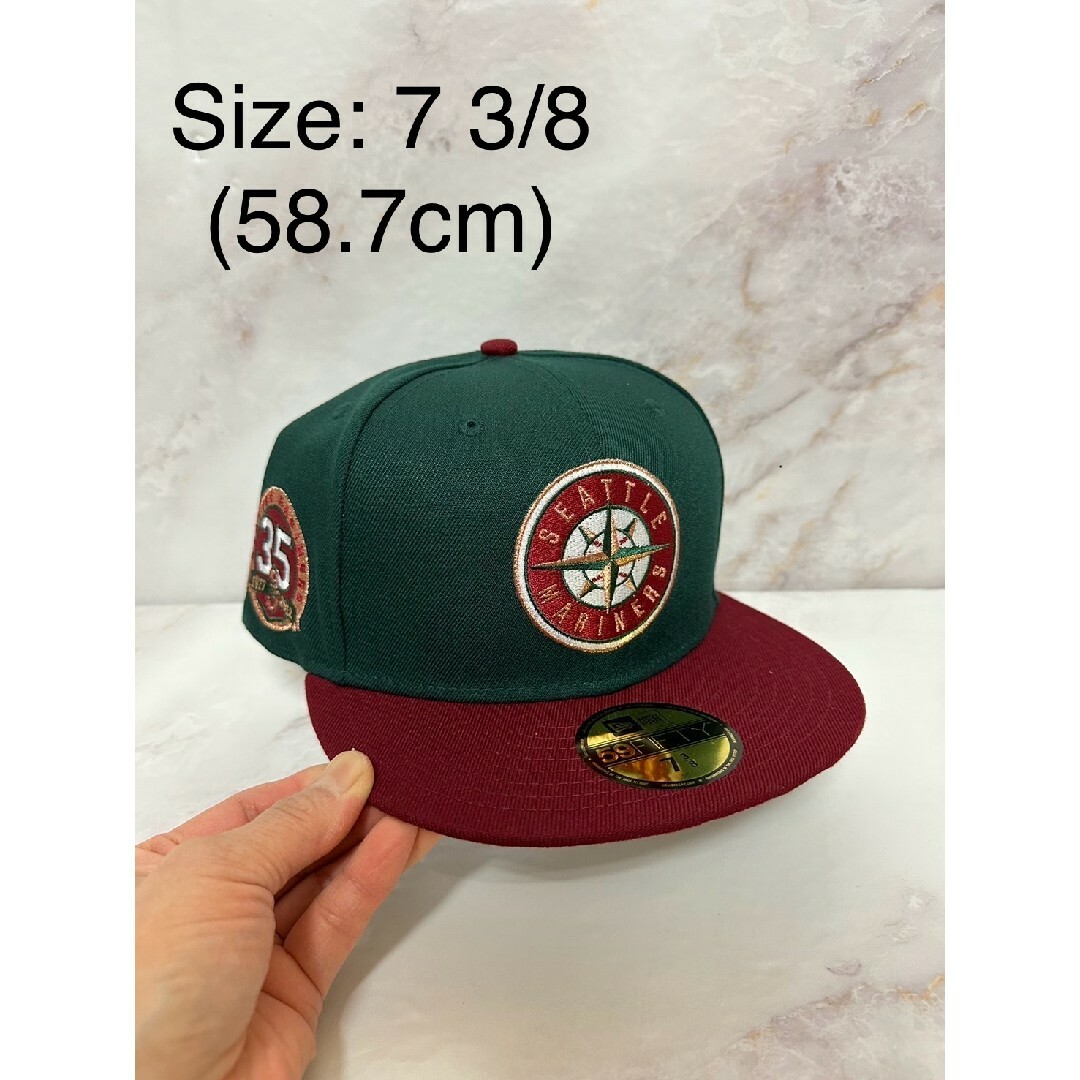 NEW ERA(ニューエラー)のNewera 59fifty シアトルマリナーズ 35thアニバーサリー メンズの帽子(キャップ)の商品写真