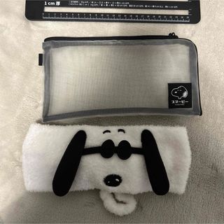 スヌーピー(SNOOPY)のスヌーピー  ポーチ付きヘアバンド★50円お値下げ可能★(キャラクターグッズ)