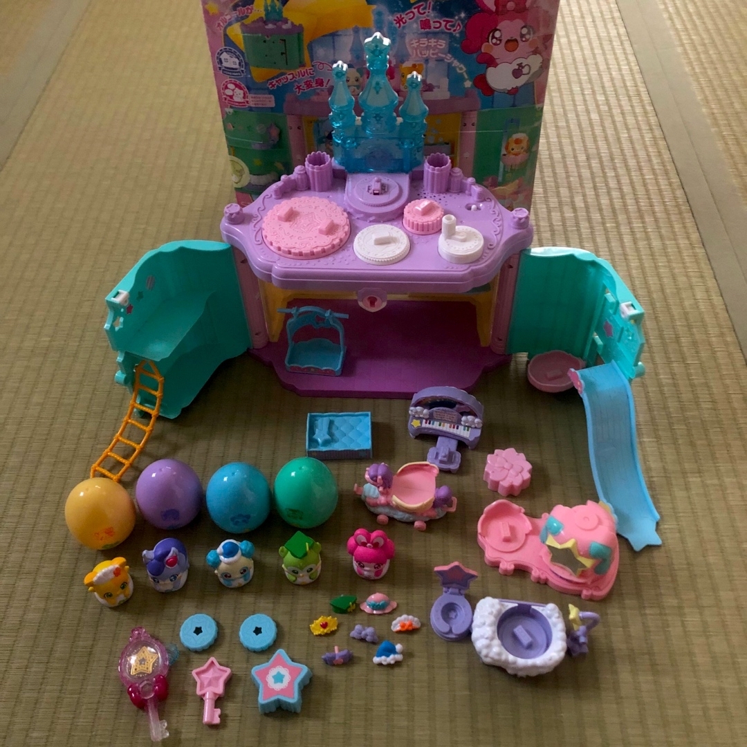 Takara Tomy(タカラトミー)のひらけここたま　オルゴールのここたまキャッスル　ここたまドール　きらきらハッピー キッズ/ベビー/マタニティのおもちゃ(知育玩具)の商品写真