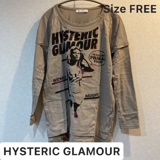 ヒステリックグラマー(HYSTERIC GLAMOUR)のヒステリックグラマー hysteric glamour  長袖 トップス ロンT(Tシャツ(長袖/七分))