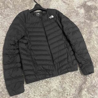 極美品　THE NORTH FACE サンダーラウンドネックJKT ブラック