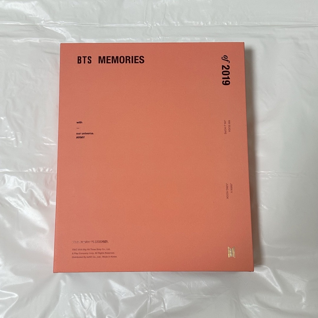 防弾少年団(BTS)(ボウダンショウネンダン)のBTS MEMORIES 2019 DVD 韓国版 エンタメ/ホビーのCD(K-POP/アジア)の商品写真