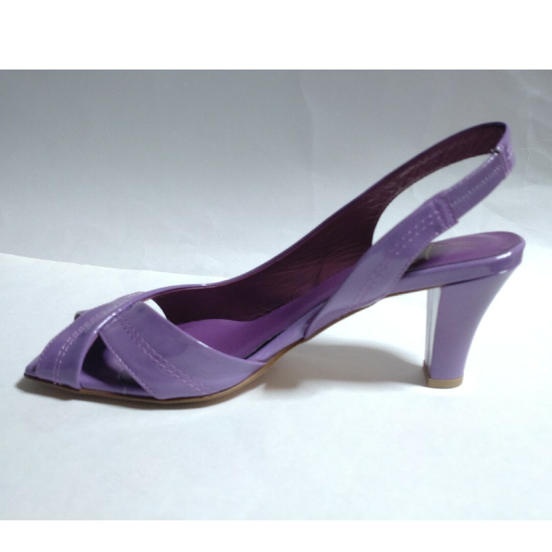 Kalliste (カリステ) サンダル ■ 37.5 クロスサンダル 紫 夏 レディースの靴/シューズ(サンダル)の商品写真