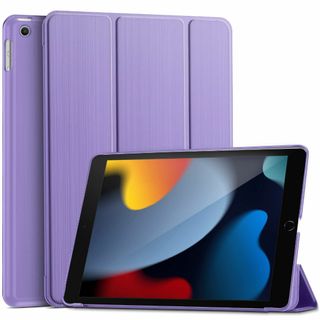 【色:パープル】ProCase iPad 9/8/7 ケース 10.2インチ 2(タブレット)