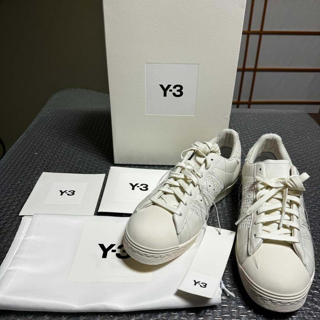 Y-3(ワイスリー)のY3 スーパースター ヨウジヤマモト レザー スニーカー 24.5cm レディースの靴/シューズ(スニーカー)の商品写真