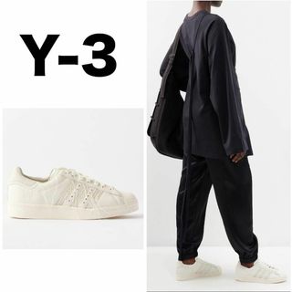 ワイスリー(Y-3)のY3 スーパースター ヨウジヤマモト レザー スニーカー 24.5cm(スニーカー)