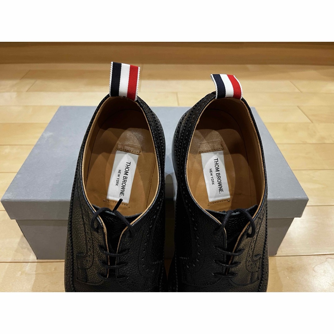 THOM BROWNE - US9.0 Thom Browne ウィングチップ レザー THOM BROWNE - US9.0 Thom Browne ウィングチップ レザー