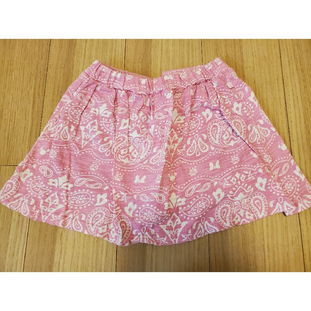 BABYDOLL(ベビードール)のベビードール　ミニー柄スカート130サイズ キッズ/ベビー/マタニティのキッズ服女の子用(90cm~)(スカート)の商品写真