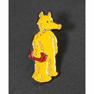 《喫煙黄狼QM》新品『MADLIB QUASIMOTO カジモト』 ピンバッジ(ミュージシャン)