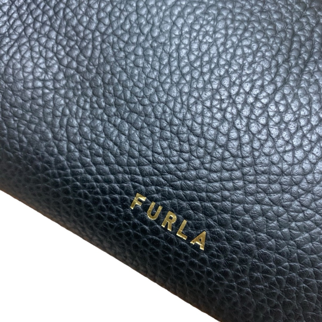 Furla(フルラ)のフルラ　2wayショルダーバッグ　ハンドバッグ　黒　レザー　チェーン　プリムラ レディースのバッグ(ショルダーバッグ)の商品写真