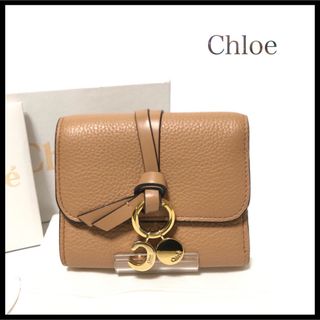 クロエ(Chloe)の【極美品】【新型】Chloe クロエ　アルファベット　三つ折り財布(財布)