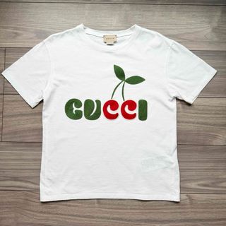 Gucci - GUCCI チェリーロゴTシャツ 