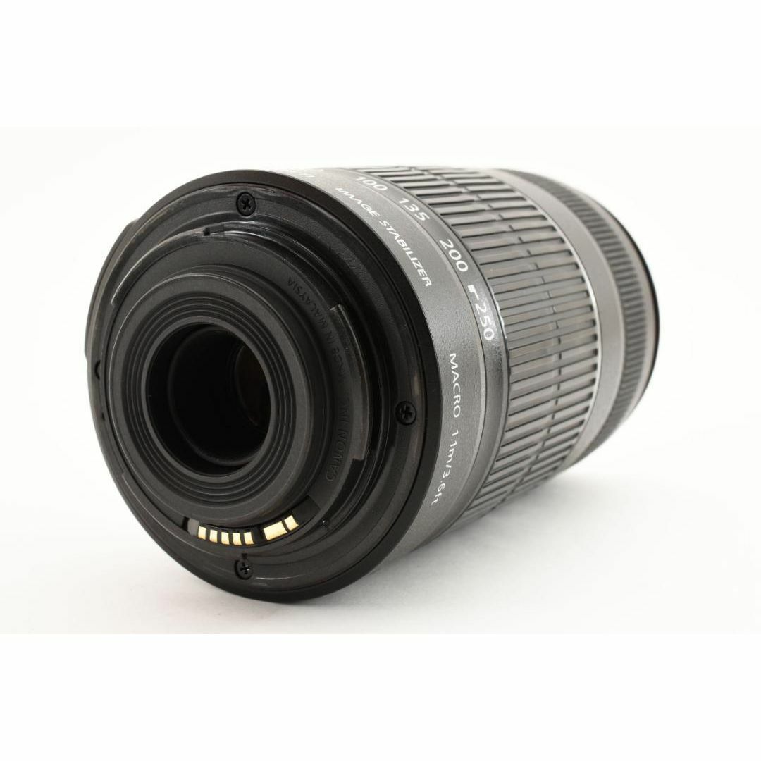 Canon(キヤノン)の【E3002】Canon EF-S 55-250mm IS Ⅱ スマホ/家電/カメラのカメラ(レンズ(ズーム))の商品写真