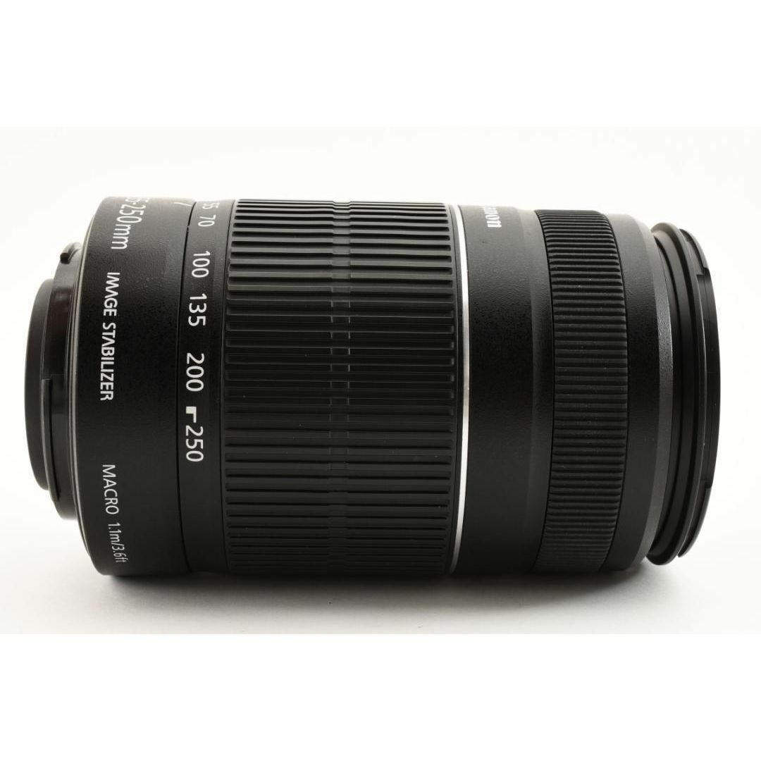 Canon(キヤノン)の【E3002】Canon EF-S 55-250mm IS Ⅱ スマホ/家電/カメラのカメラ(レンズ(ズーム))の商品写真