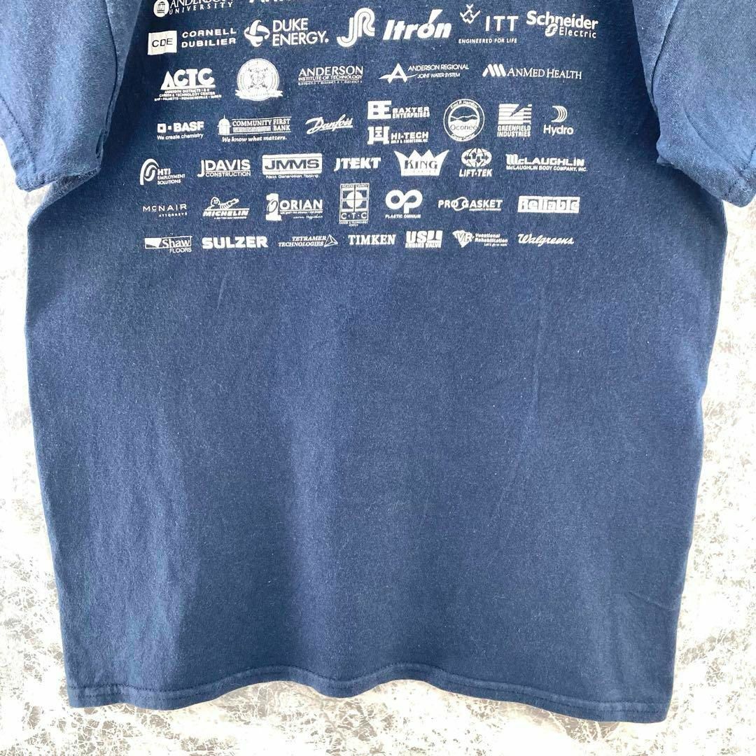 IT63 US古着ギルダンビジネスイベントロゴ協賛協賛バックデカロゴ半袖Tシャツ メンズのトップス(Tシャツ/カットソー(半袖/袖なし))の商品写真