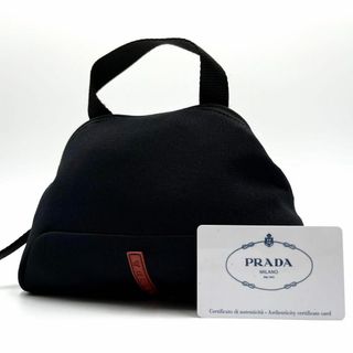 PRADA - ✨美品 希少モデル✨プラダ スポーツ ミニバッグ  ジャージ素材 ブラック