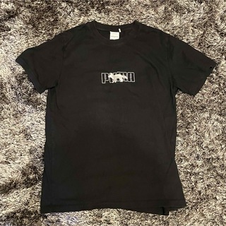 MAISON KITSUNE' - 破格 激レア メゾンキツネ プーマ センター刺繍 半袖Tシャツ ブラック XS