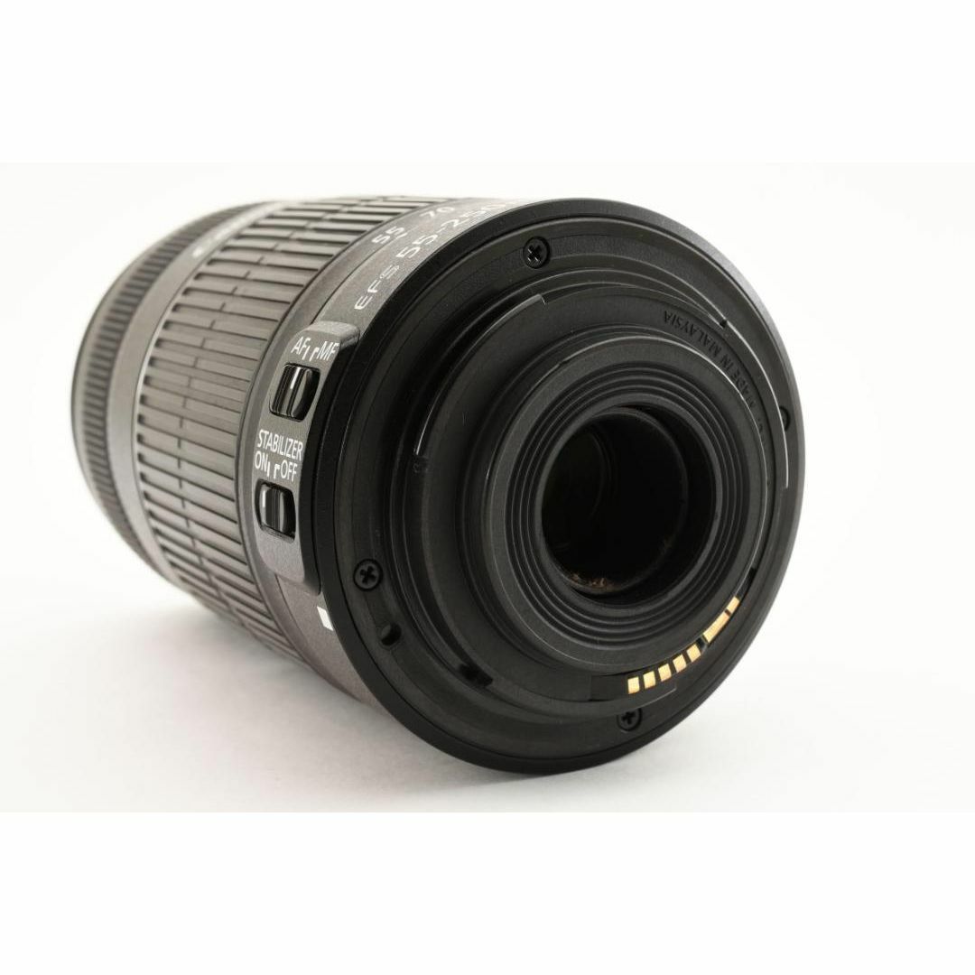 Canon(キヤノン)の【E1902】Canon EF-S 55-250mm IS Ⅱ スマホ/家電/カメラのカメラ(レンズ(ズーム))の商品写真