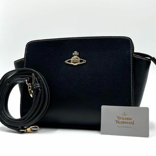 Vivienne Westwood - ✨極美品✨ヴィヴィアンウエストウッド ショルダーバッグ レザー 黒 オーブ