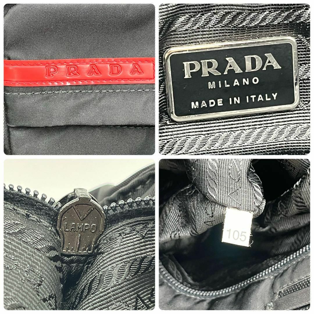 PRADA(プラダ)の✨未使用級✨プラダ スポーツ トートバッグ 肩掛け テスートナイロン ブラック レディースのバッグ(トートバッグ)の商品写真