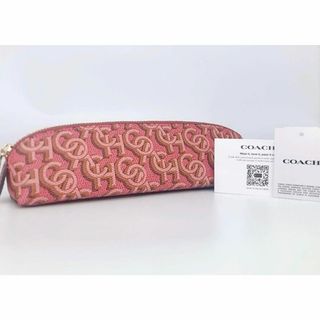 コーチ(COACH)の✨未使用✨COACH コーチ ペンケース 筆記用具入れ モノグラム　pvc(ポーチ)