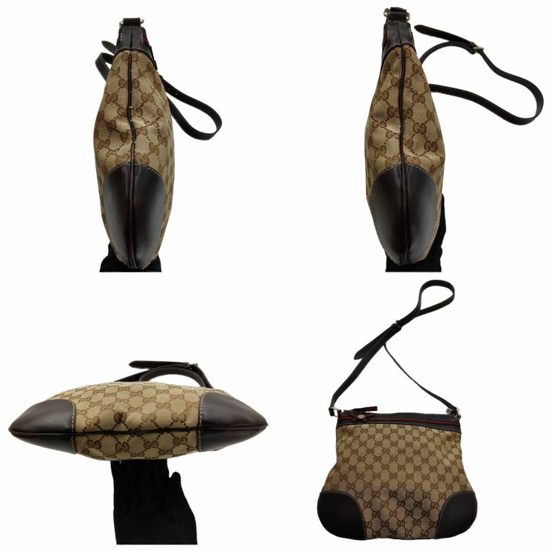 Gucci(グッチ)の稀少 グッチ リボン シェリーライン GGキャンバス ショルダーバッグ 肩掛け レディースのバッグ(ショルダーバッグ)の商品写真