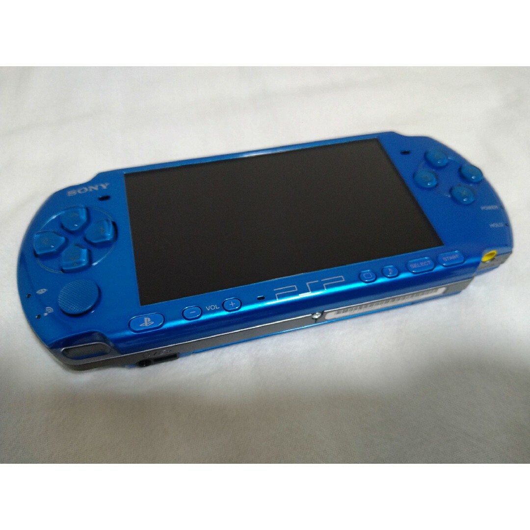 PlayStation Portable(プレイステーションポータブル)のpsp本体 psp 本体 psp3000 ブルー エンタメ/ホビーのゲームソフト/ゲーム機本体(家庭用ゲーム機本体)の商品写真