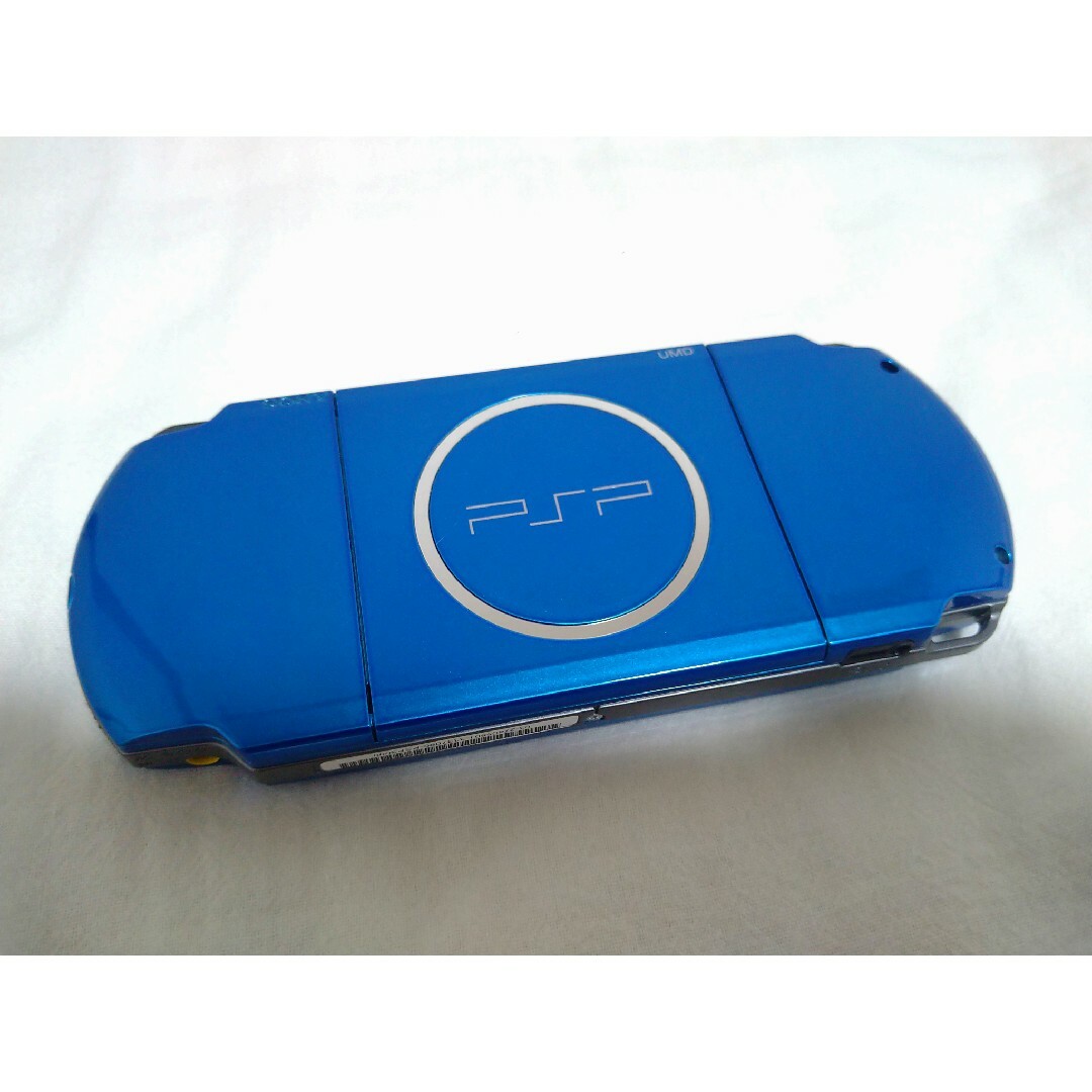 PlayStation Portable(プレイステーションポータブル)のpsp本体 psp 本体 psp3000 ブルー エンタメ/ホビーのゲームソフト/ゲーム機本体(家庭用ゲーム機本体)の商品写真