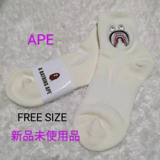 A BATHING APE - A BATHING APE  エイプ　ソックス　メンズ　靴下　フリー5420