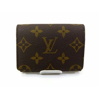 ルイヴィトン(LOUIS VUITTON)の【新着】ルイ・ヴィトン M63801 モノグラム アンヴェロップ カルト ドゥ ヴィジット カードケース【池袋店】【中古】(名刺入れ/定期入れ)