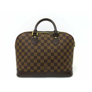 ルイヴィトン(LOUIS VUITTON)の【新着】ルイ・ヴィトン N51131 ダミエ・エベヌ アルマPM(旧型) ハンドバッグ ※パドロック・キー欠品【池袋店】【中古】(ハンドバッグ)