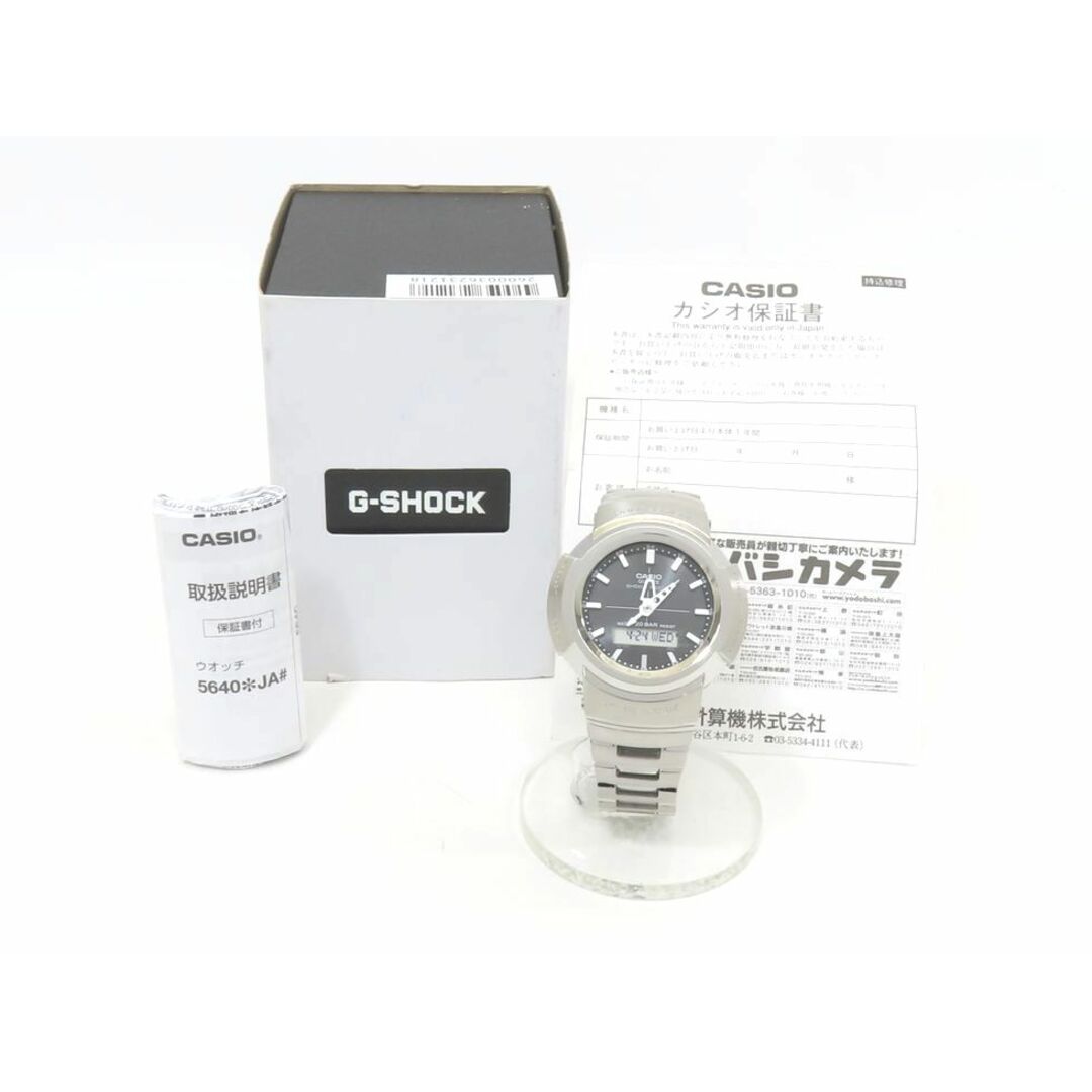 CASIO(カシオ)の【新着】カシオ AWM-500D-1AJF G-SHOCK FULL METAL SS 樹脂 タフソーラー メンズ時計 【池袋店】【中古】 メンズの時計(腕時計(アナログ))の商品写真