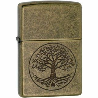 ZIPPO(ジッポー) ライター US 29149 アンティークブラス ツリー