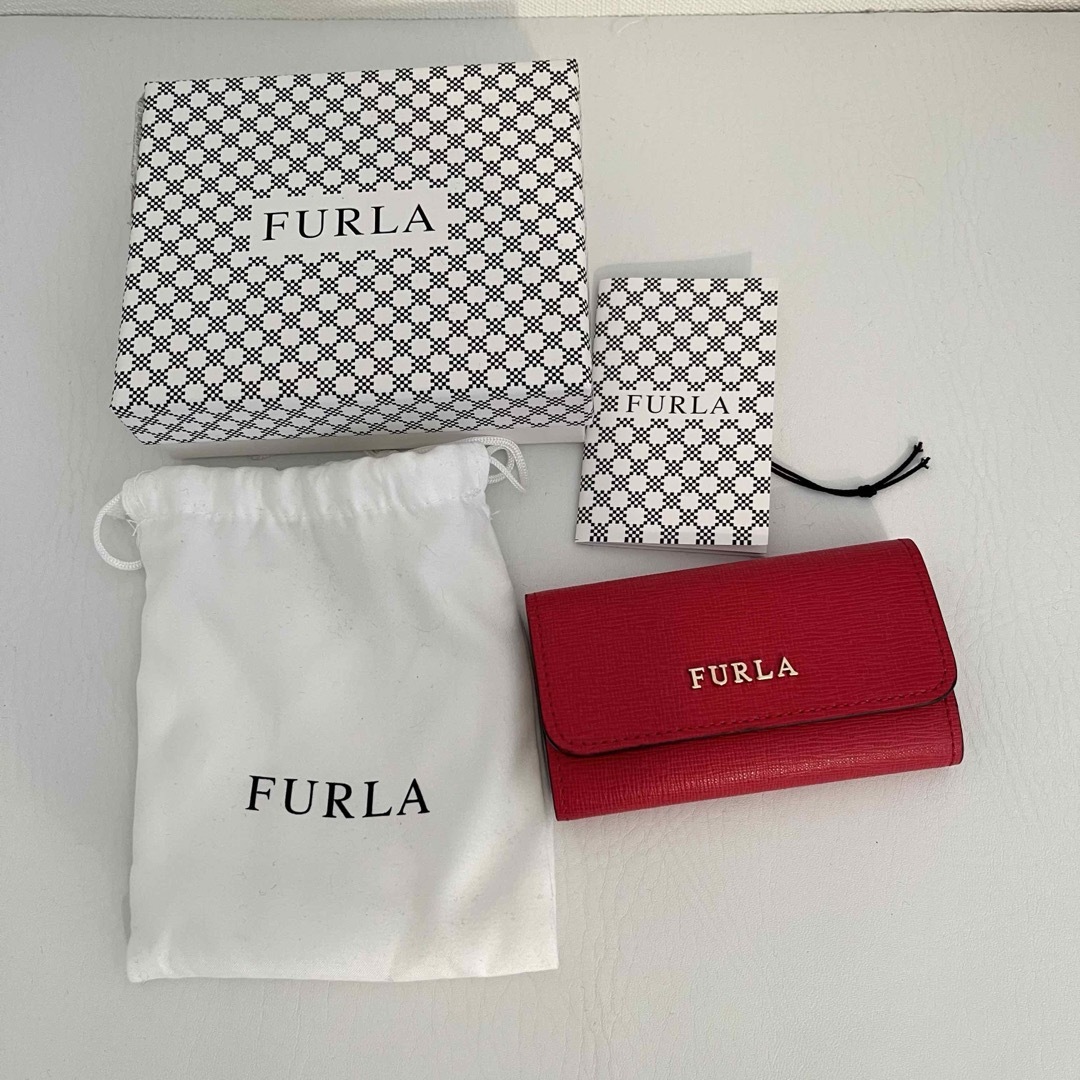 Furla(フルラ)の【新品・未使用】FURLA フルラ  6連 キーケース  レディース ピンク レディースのファッション小物(キーケース)の商品写真